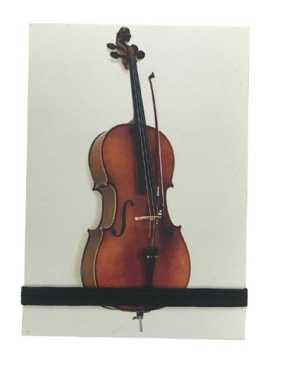 Notizblock Cello