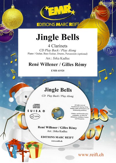 R. Willener: Jingle Bells, 4Klar (+CD)