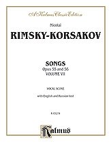 Nicolai Rimsky-Korsakov, Rimsky-Korsakov, Nicolai: Rimsky-Korsakov: Songs, Volume VII (Russian/English)