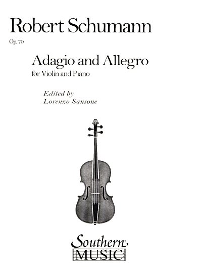 R. Schumann: Adagio and Allegro op. 70, VlKlav (KlavpaSt)