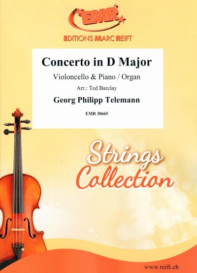 DL: G.P. Telemann: Concerto in D Major, VcKlv/Org