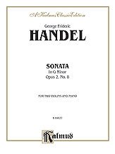 DL: G.F. Händel: Handel: Sonata in G Minor, Op. 2, No. , 2Vl