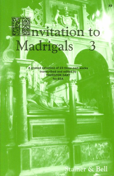 T. Dart: Invitation to Madrigals 3, Fch (Chb)