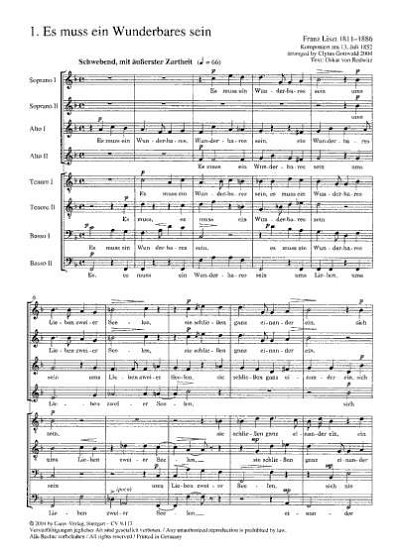 F. Liszt: Liszt/Gottwald: Zwei Transkriptionen