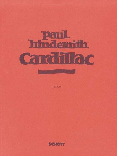 DL: P. Hindemith: Cardillac (KA)