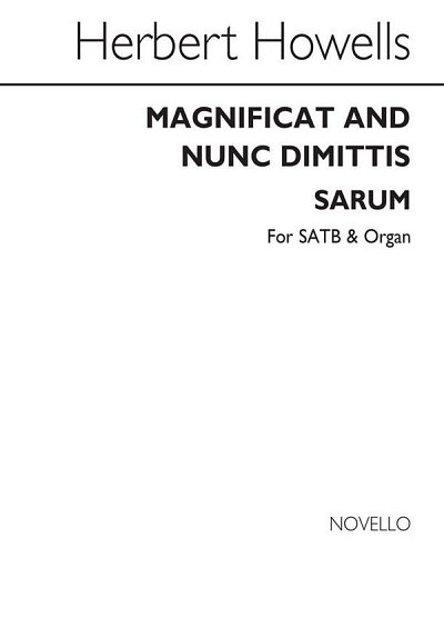 H. Howells: Magnificat & Nunc Dimittis (Sarum), GchOrg (Bu)