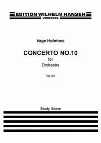 V. Holmboe: Concerto No.10, Sinfo (Stp)