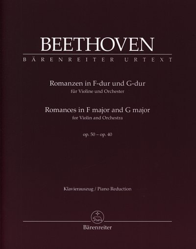 L. v. Beethoven: Romanzen in F-Dur und G-Dur , VlOrch (KASt)