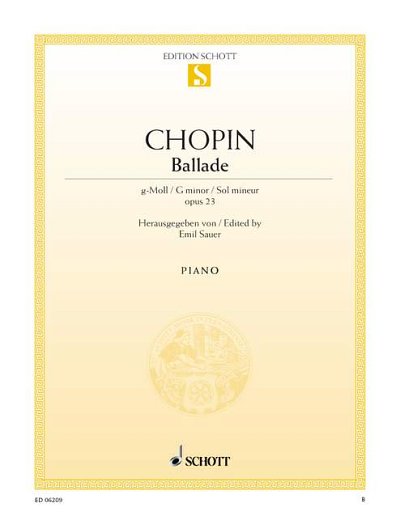 DL: F. Chopin: Ballade g-Moll, Klav