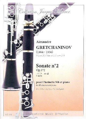 A. Gretschaninow: Sonate 2 op. 172, KlarKlv (KlavpaSt)