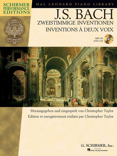 J.S. Bach: Two-Part Inventions, Klav (+CD)