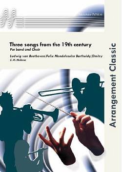 C. Mellema: Three Songs from the 19th Cent, Blaso;Ch (Pa+St)