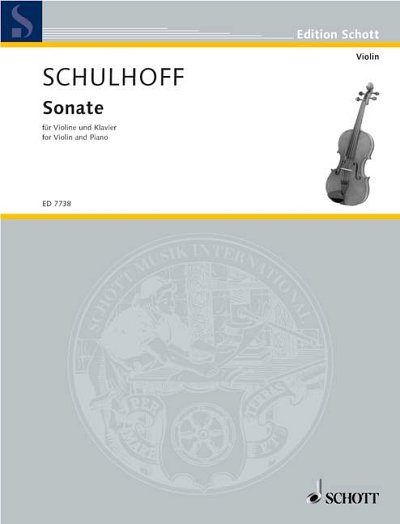 DL: E. Schulhoff: Sonate, VlKlav