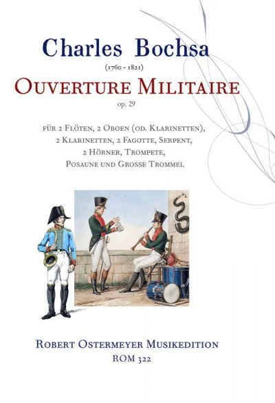 C. Bochsa: Ouverture Militaire op. 29, 13BlasGrt (Pa+St) (0)