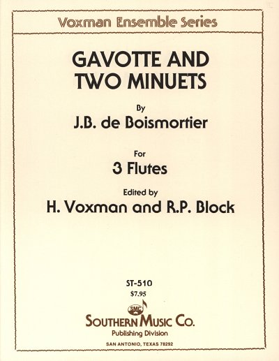 J.B. de Boismortier: Gavotte + 2 Minuets