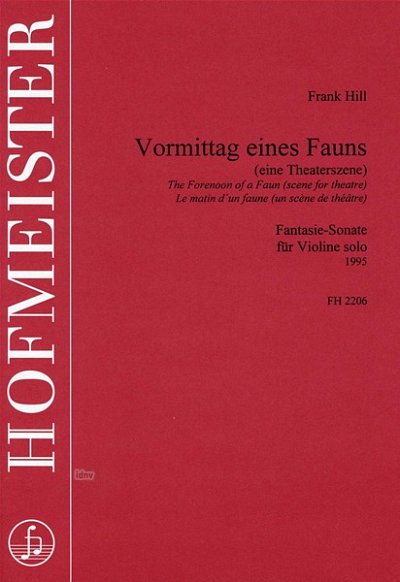 F. Hill: Vormittag eines Fauns für Violine