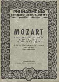 W.A. Mozart: Streichquartett KV 458 