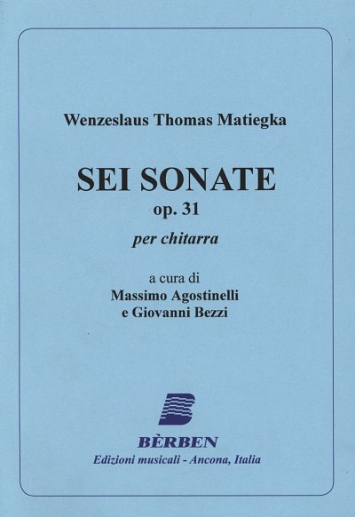 AQ: W. Matiegka: Sei Sonate op. 31, Git (B-Ware)