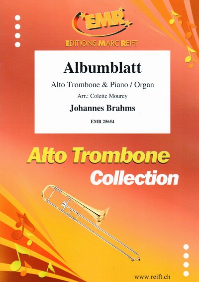 J. Brahms: Albumblatt, AltposKlav/O