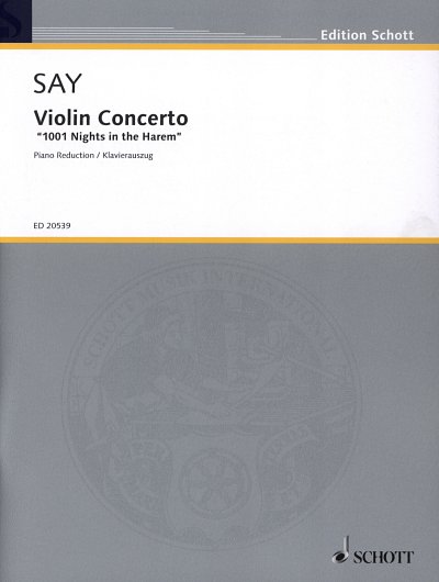 F. Say: Violinkonzert op. 25, VlKlav (KA+St)