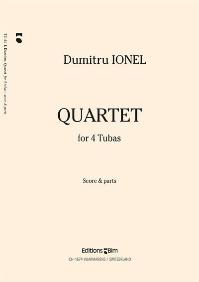D. Ionel: Quartet, 4Tb (Pa+St)