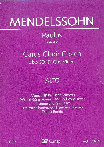 F. Mendelssohn Barth: Paulus op. 36 -, 4GesGchOrchO (CD Alt)
