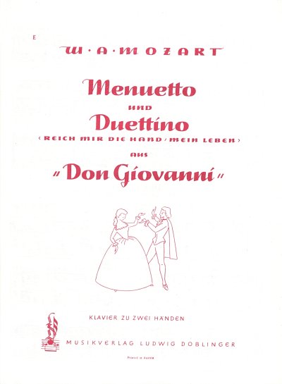 W.A. Mozart: Menuetto (Salzburger Glockenspiel) Und Duetti(R