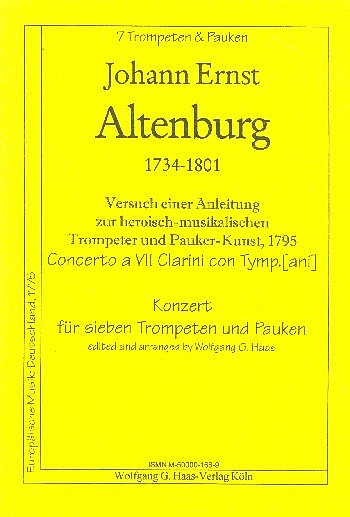 J.E. Altenburg: Konzert, 7TrpPk (Pa+St)