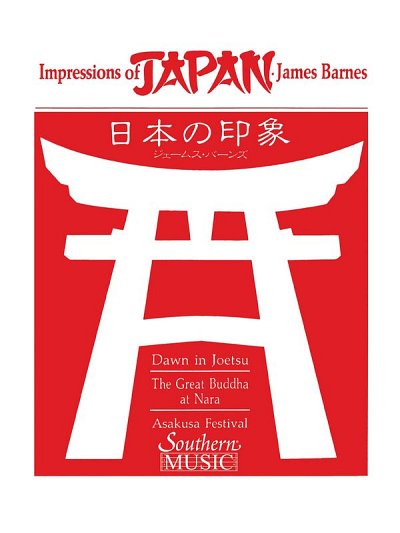 J. Barnes: Impressions of Japan, Blaso (Pa+St)