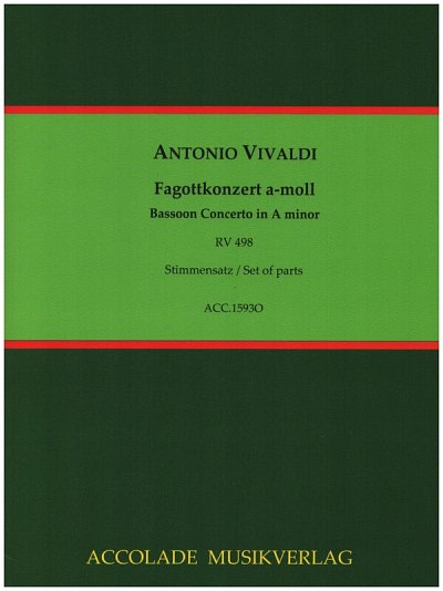A. Vivaldi: Konzert Nr. 2 a-moll RV 498, FagStrBc (Stsatz)