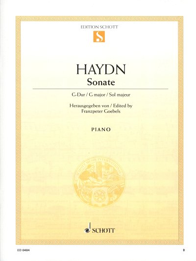 J. Haydn: Sonate G-Dur Hob. XVI:27 , Klav