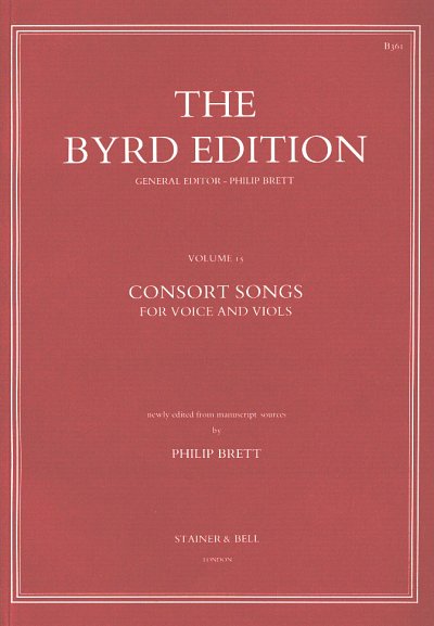 W. Byrd: Consort Songs, GsMz4Vdg (Part.)