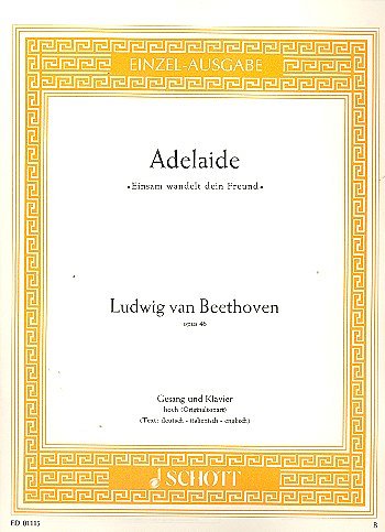 L. v. Beethoven: Adelaide op. 46 , GesHKlav