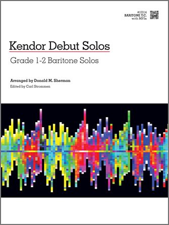 Kendor Debut Solos - Baritone T.C. with MP3s (+OnlAudio)