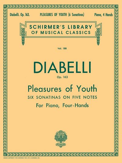 A. Diabelli: Pleasures of Youth, Klav4m (Sppa)