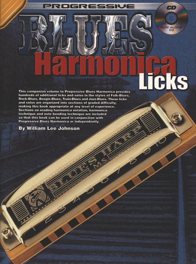 Johnson William Lee: Progressive Blues Harmonica Licks 1