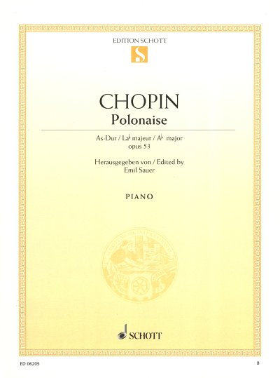 F. Chopin: Polonaise As-Dur op. 53 , Klav