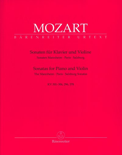 W.A. Mozart: Sonaten für Klavier und Viol, VlKlav (KlavpaSt)