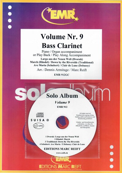 M. Reift: Solo Album Volume 09, BassklarKlav (+CD)