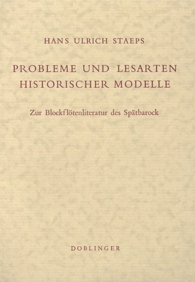 H.U. Staeps: Probleme und Lesarten historischer M, Blfl (Bu)