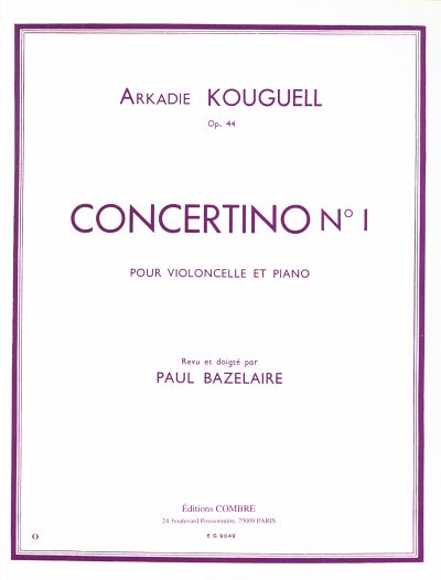 P. Bazelaire: Concertino n°1 op. 44, VcKlav (KlavpaSt)