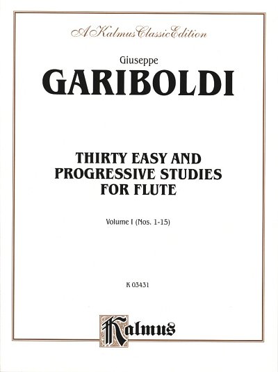 G. Gariboldi: 30 Easy and Progressive Studies, Vol. I