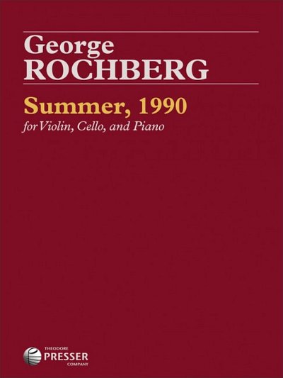 R. George: Summer, 1990, VlVcKlv (Pa+St)