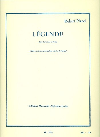 R. Planel: Legende Cor En Fa Et Piano, HrnKlav (KlavpaSt)