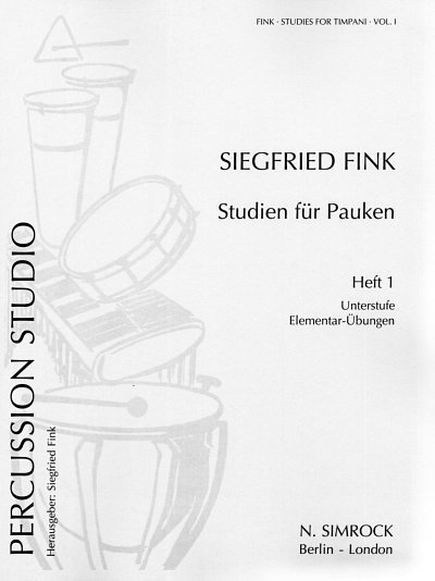 S. Fink: Studien für Pauken 1, Pk