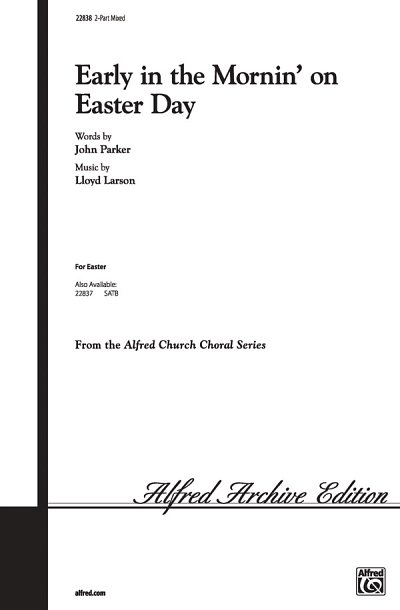 L. Larson: Early in the Mornin' on Easter Day, Ch2Klav