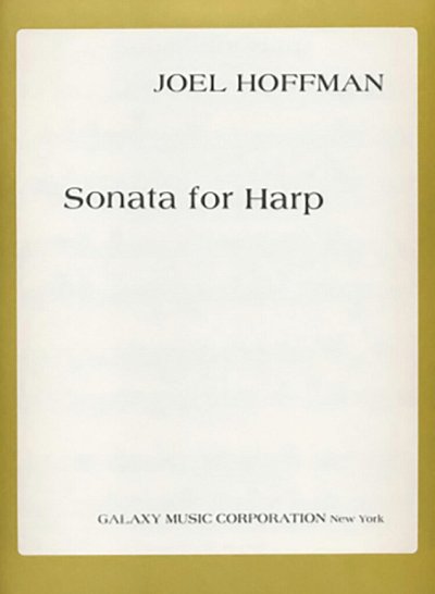 Sonata for Harp, Hrf (Bu)