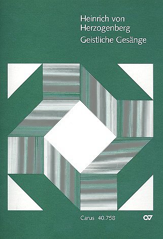 H. von Herzogenberg: Geistliche Gesänge op. 89