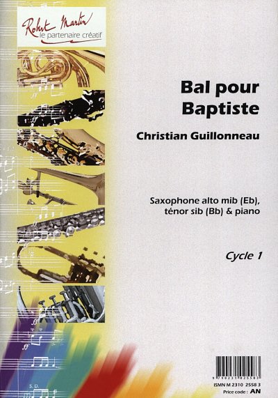 C. Guillonneau: Bal pour Baptiste, A/TsaxKlav (KlavpaSt)