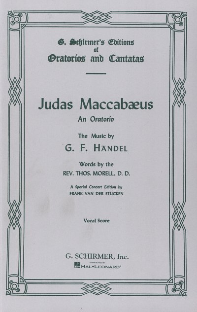 G.F. Händel: Judas Maccabaeus, GchKlav (Chpa)